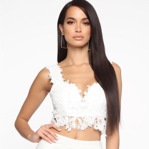 Brand New White Sunshine Love Top